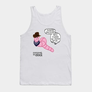 compost worm (cowboy) Tank Top